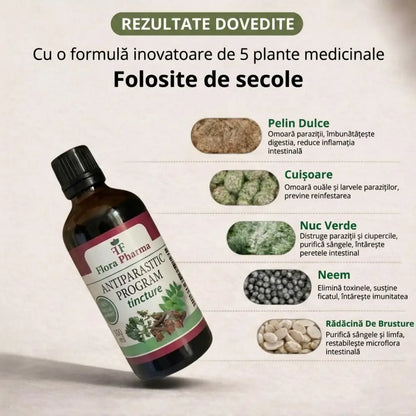 Program antiparazitar - tinctură 100 ml