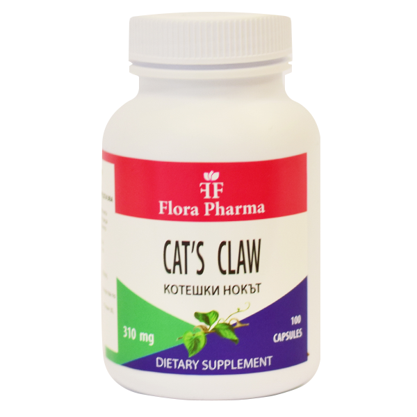 Gheara pisicii – supliment alimentar 100 capsule, 310 mg