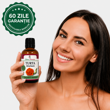 Turtă – tinctură 50 ml - pentru chisturi, fibroame și polipi
