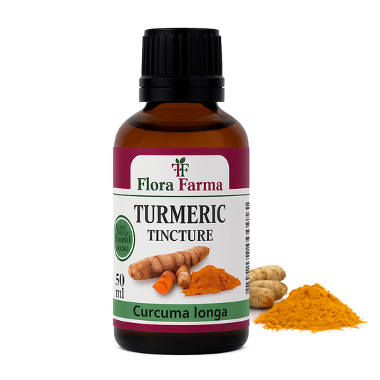 Turmeric-tinctura 50 ml- pentru digestie si probleme stomacale.