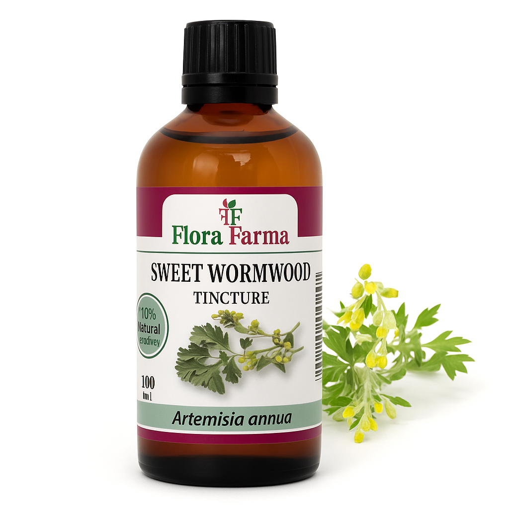 Pelin dulce - tinctură 100 ml - antiparazitar, stimulează imunitatea