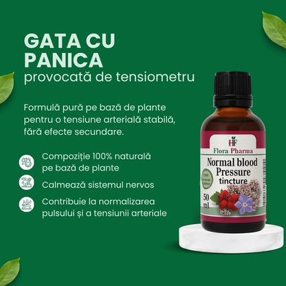 Tensiune arterială normală – tinctură 50 ml - pentru tensiune arterială crescută